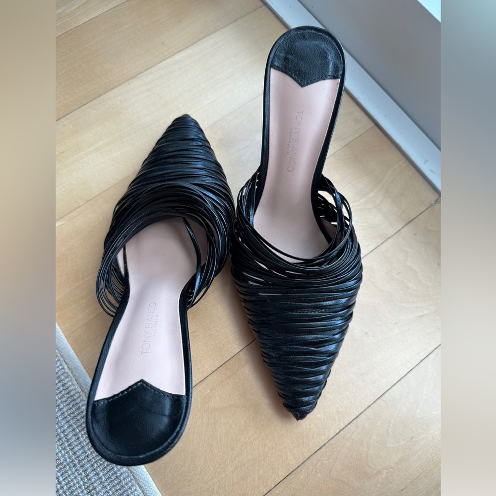 Tony Bianco Australia Leather Kitten Heels